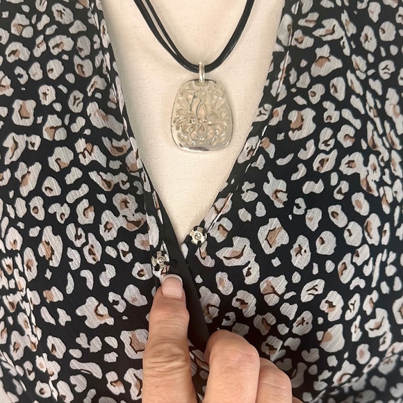 Beachsissi, Boho Sleeveless Chiffon Maxi Dress, Size M - Picture 7 of 14